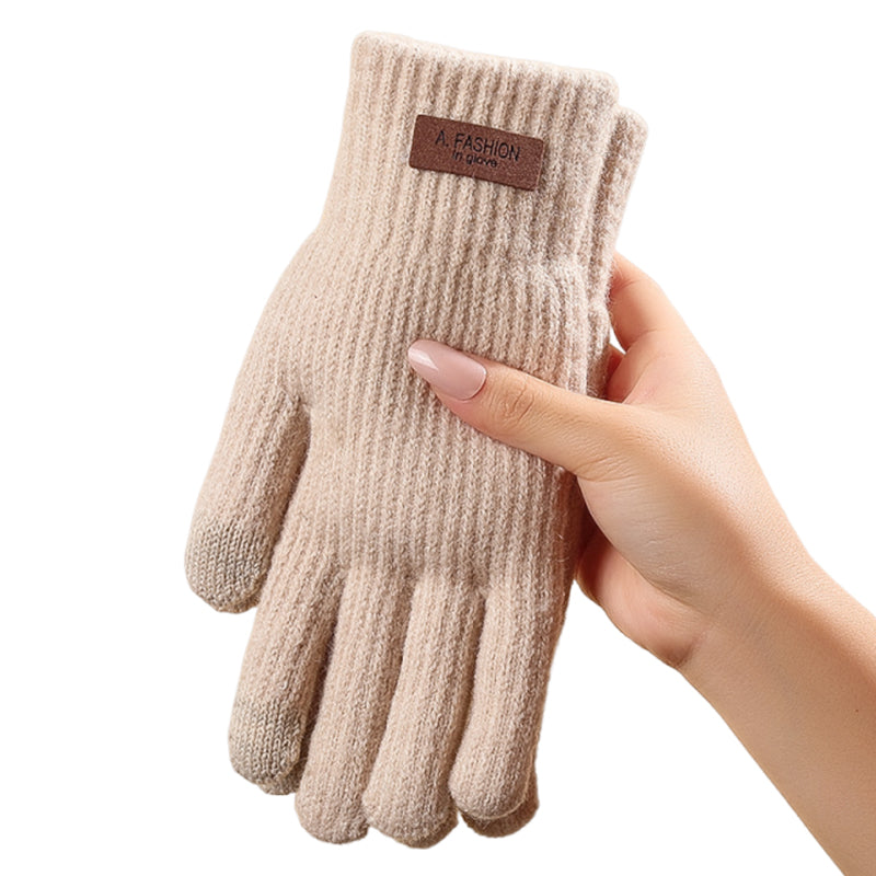 🧤Funktionella & eleganta handskar – Kompatibla med pekskärm och håller värmen!