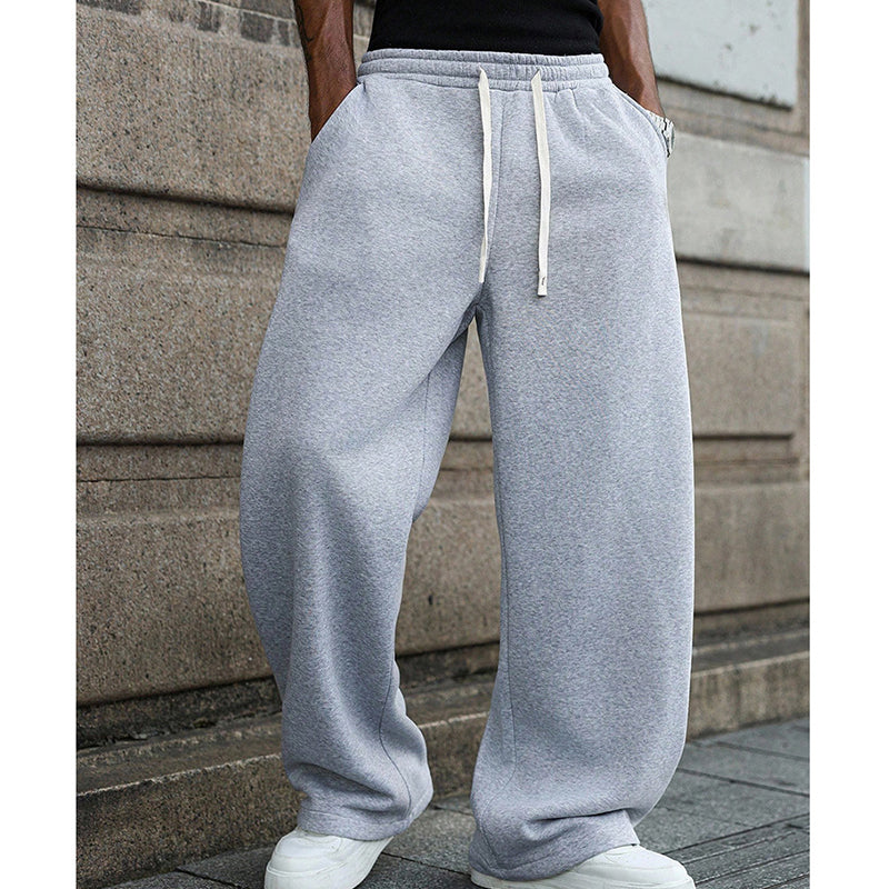 Bästsäljare🔥 👖 Lediga herrbyxor med justerbar dragsko – bekväm passform för hela dagen