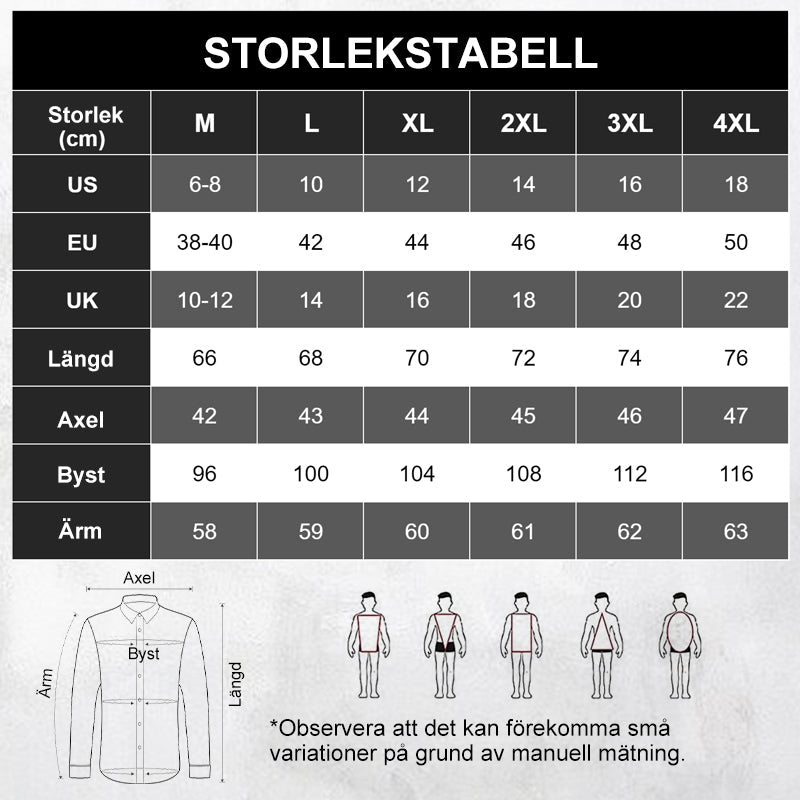 👔✨ 50% RABATT! | Strykfri Långärmad Skjorta för Män – Skrynkelfri, Premiumskärning & Bekväm!