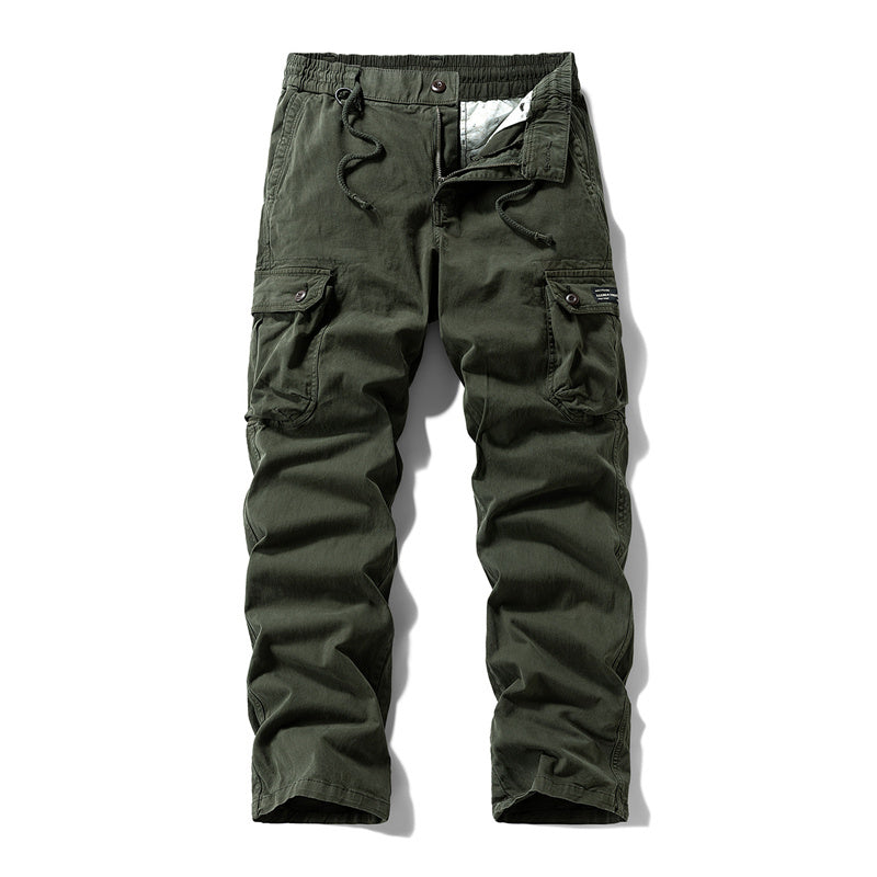 👖50% RABATT NU! 🛠️ Taktiska cargo-byxor i bomull – många fickor, förstärkta sömmar & justerbar midja 👖