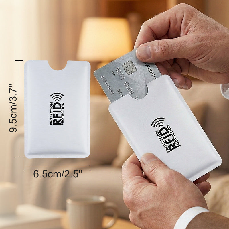 🛡️ Black Friday – Förhandstillgång: 50 % Rabatt 🔒 RFID-Kreditkortsskydd – Ultratunn Aluminiumfolie som Förhindrar Skanning & Avmagnetisering 🧾
