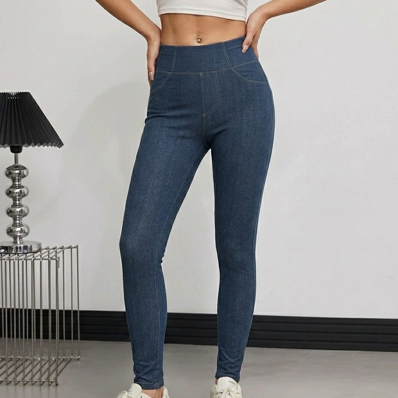 Högmidjade rumplyftande leggings för kvinnor