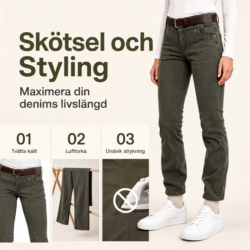 Chicka snygga stretchiga slim fit-jeans
