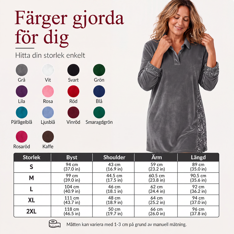💗 Klassiska aftonklänningar med glittrande detaljer – ger tidlös charm till speciella tillfällen