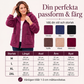 Damens löst sittande Sherpa-huvtröja