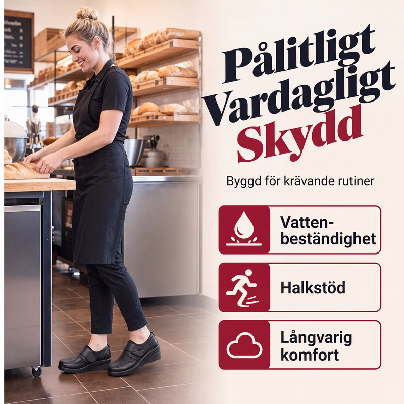 🔥 Tidsbegränsat erbjudande ✨ Vattentäta och bekväma arbetsskor 👞 Skydd, stöd och komfort för varje arbetsdag