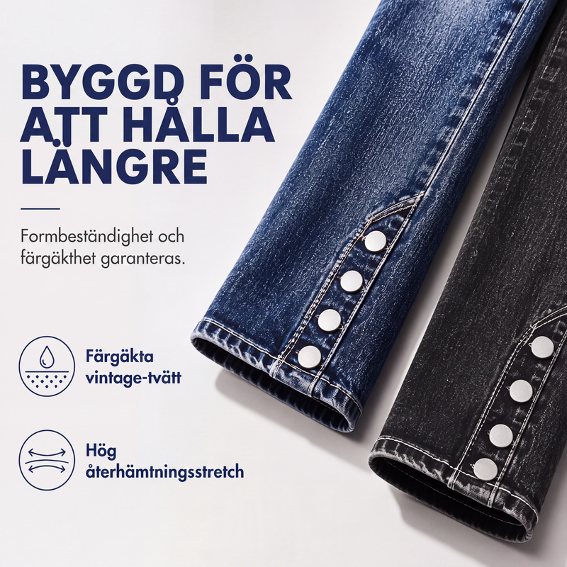 💎👖 Bästsäljare – vintage-stretchjeans – perfekta för vardagen och kontoret