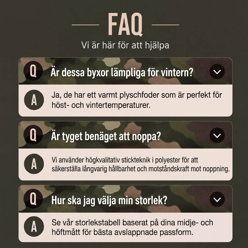 Kamouflagebyxor för män med dragsko, atletiska cargobyxor