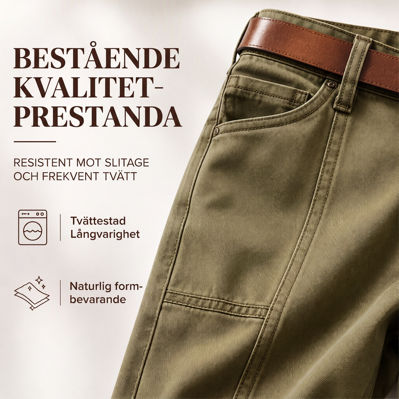 Bästsäljare🔥 👖 Vida raka byxor – skarpa linjer för hela dagen