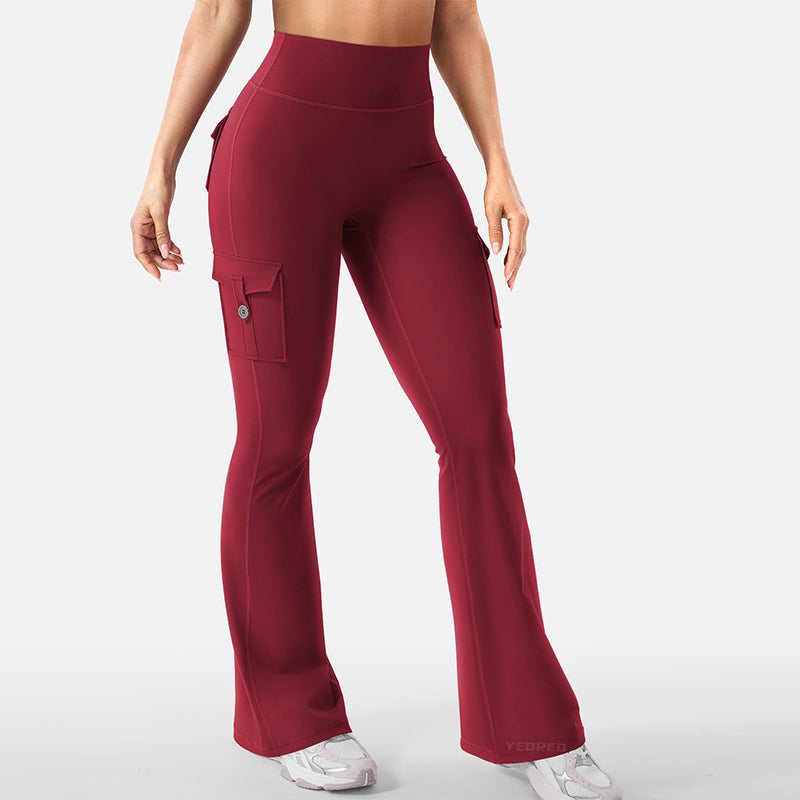 Nya ankomster📦 👖 Stretchiga byxor med sidofickor – perfekta för yoga och vardag