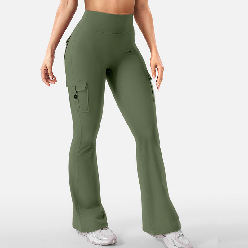 Nya ankomster📦 👖 Stretchiga byxor med sidofickor – perfekta för yoga och vardag