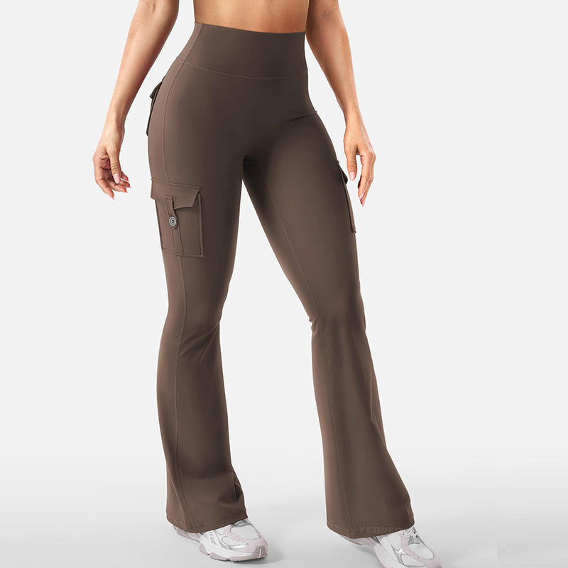 Nya ankomster📦 👖 Stretchiga byxor med sidofickor – perfekta för yoga och vardag