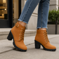 Nya ankomster📦|Vintage Stövletter för Kvinnor – Bekväma Boots med Stabil Klack