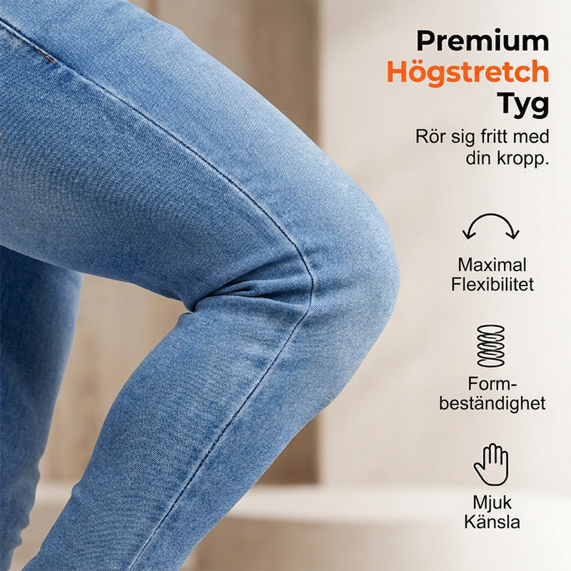 👖 50 % RABATT UNDER BEGRÄNSAD TID! ✨Skinny fit-jeans i stretch för män