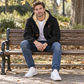 ⌛Tidsbegränsat erbjudande🛍️ Varm och bekväm hoodie i casualstil för män