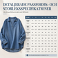 📢📢50 % rabatt!!!🎉✨Oversized Denimtröja Dam – Mjuk V-ringad Jeansskjorta med Fladderärm & Avslappnad Passform