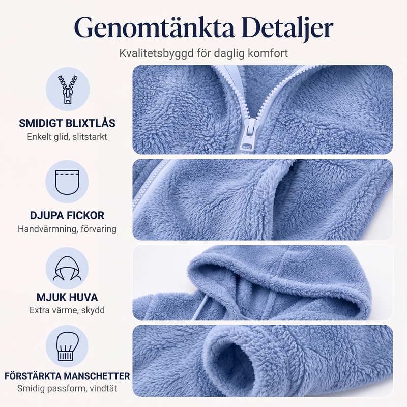 🍂 FÖRBEREDELSER INFÖR VINTERN 🧥 Mjuk damjacka med huva i päls ✨ Mysig känsla, varm komfort och avslappnad stil