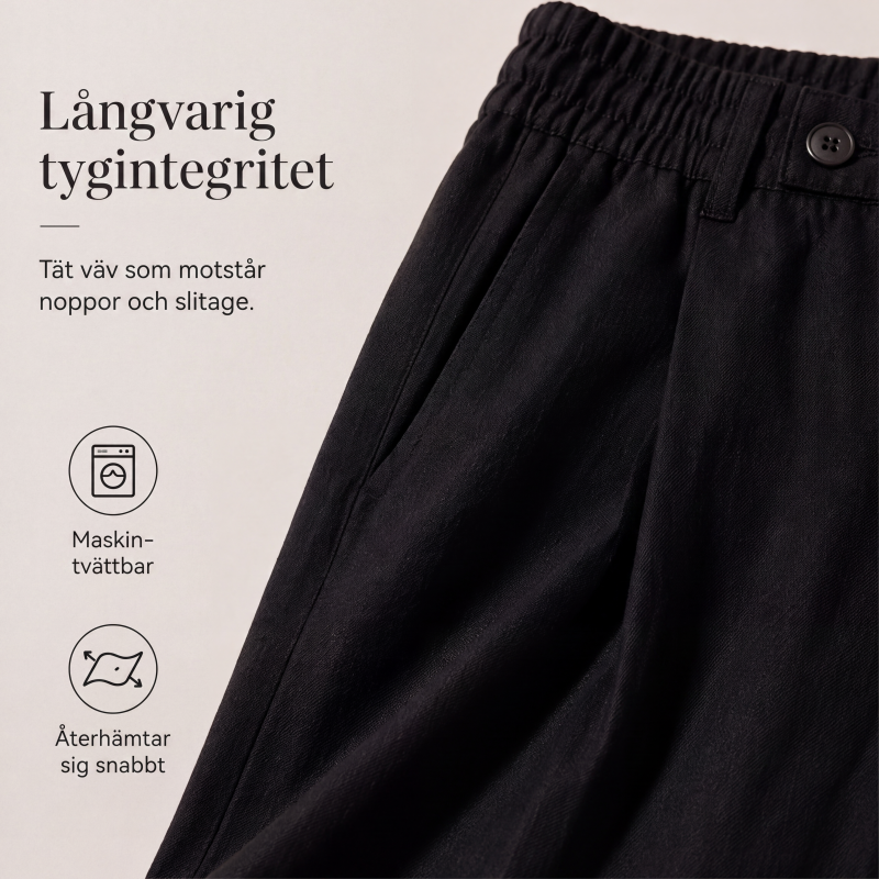 Dam sommar andningsvida byxor
