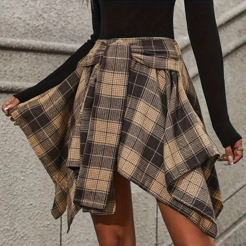 ✨ ETT ERBJUDANDE DU INTE FÅR MISSA 👗 Plisserad rutig damkjol med hög midja ✨ Klassisk stil, elegant snitt och bekvämlighet för vardagen