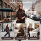 🔥 50 % RABATT! NYHET! Kvinnligt 2-delat set – asymmetrisk tröja + vida byxor, lös passform och mjukt tyg, extremt bekvämt 👚✨