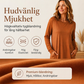 Långärmad t-shirtklänning för kvinnor med fickor