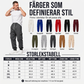 👖 50 % RABATT UNDER BEGRÄNSAD TID! ✨Lösa cargobyxor för män med dragsko