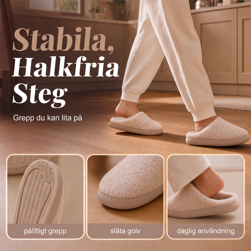 Mysiga vintertofflor för män och kvinnor
