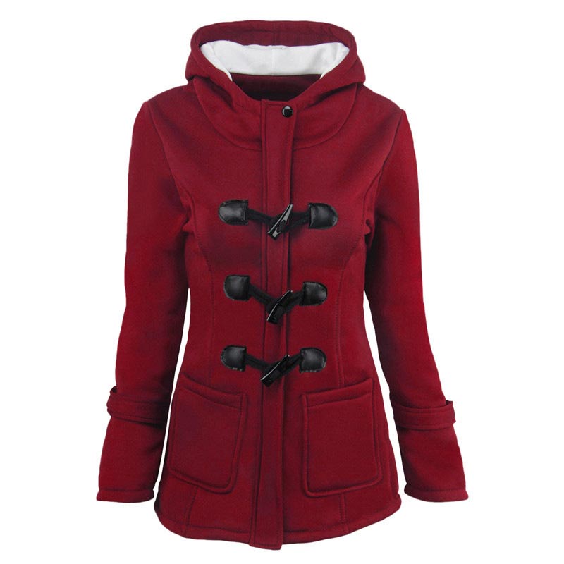 🍂Nya höstnyheter|🧥 Tidlös Höstkappa Med Mjuk Passform & Varm Huva