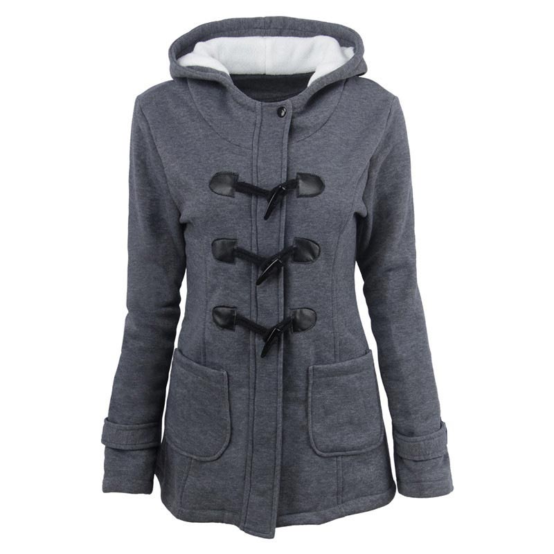 🍂Nya höstnyheter|🧥 Tidlös Höstkappa Med Mjuk Passform & Varm Huva