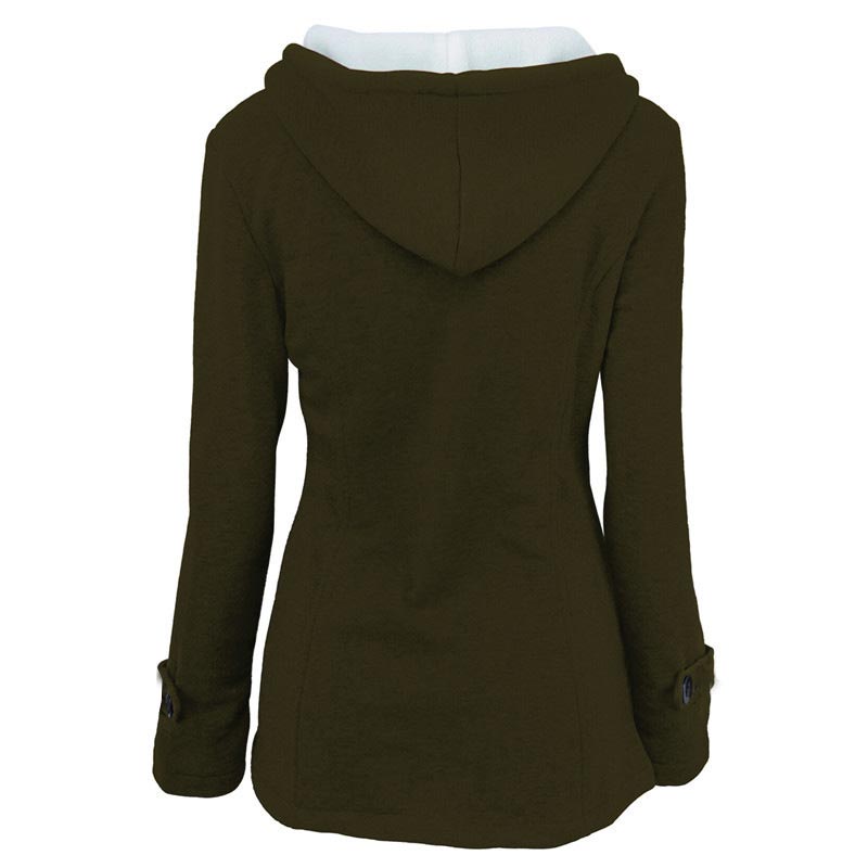 🍂Nya höstnyheter|🧥 Tidlös Höstkappa Med Mjuk Passform & Varm Huva