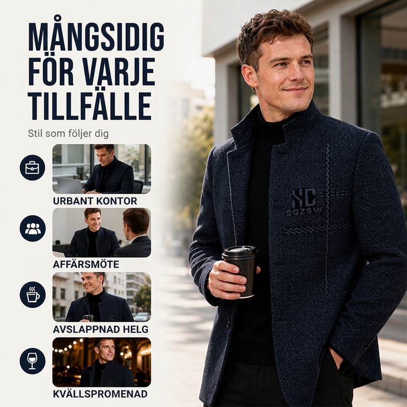 ✨ Höj Din Vardagliga Stil | Stilren Kavaj För Moderna Män