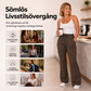 📢📢50 % rabatt!!! 🎉✨ Dambyxor med hög midja, cargo-modell och utsvängda ben samt dragsko
