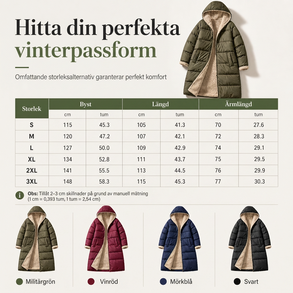 📢🎉50 % rabatt!!!🛍️✨Vändbar, vadderad slim fit-kappa med huva