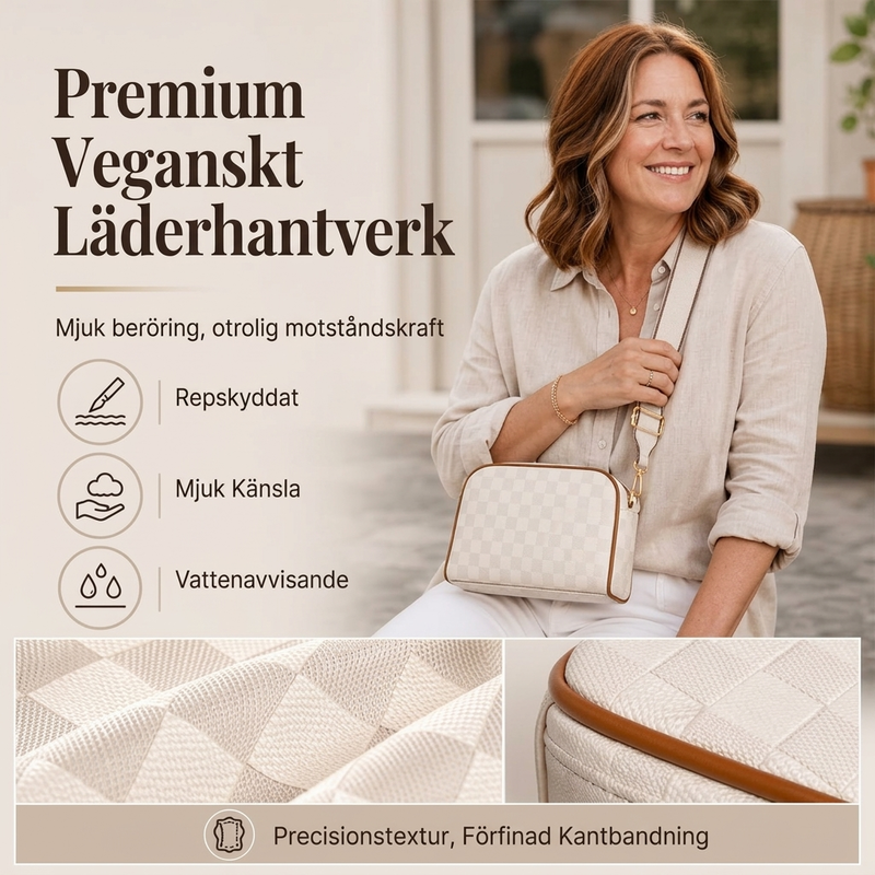 Nyhet✨|Elegant axelväska för kvinnor – Stilren design med smart förvaring