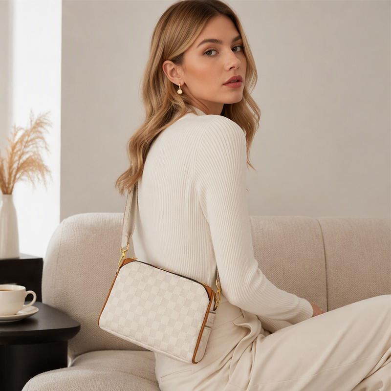 Nyhet✨|Elegant axelväska för kvinnor – Stilren design med smart förvaring