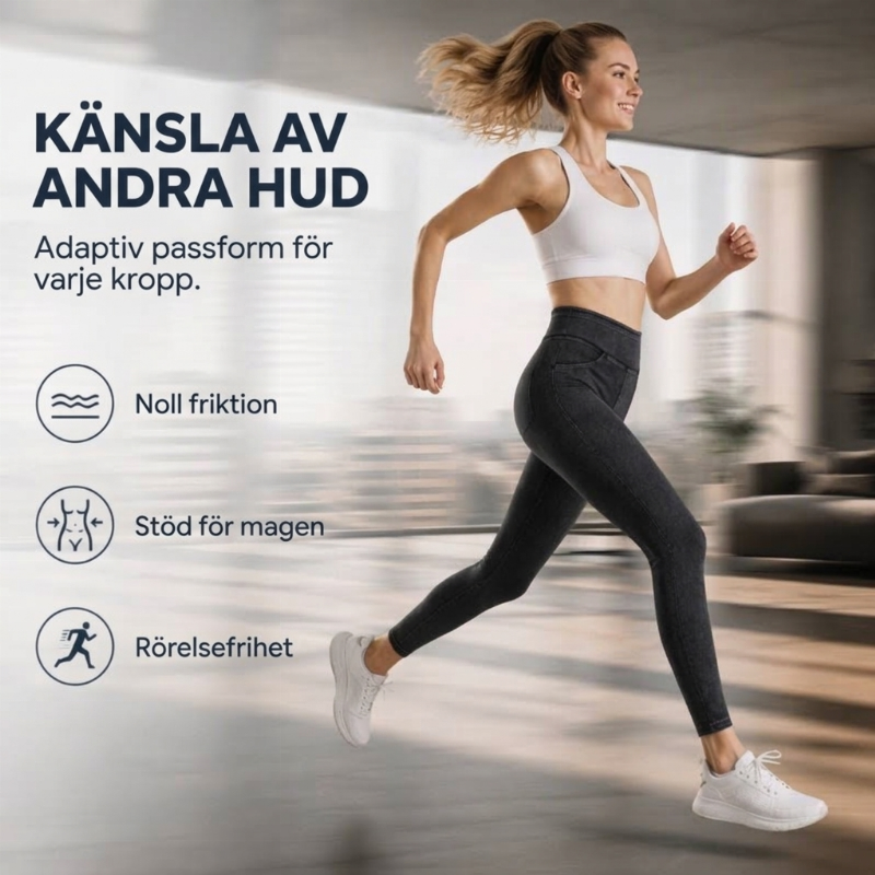 ✨ Specialerbjudande 👖 Dammjeans med hög midja – figurskapande passform för en smalare, smickrande look 🤎