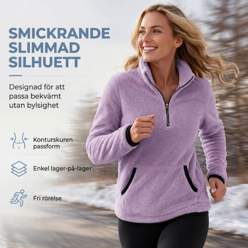 Nya ankomster📦Mysig fleecejacka för kvinnor – Varm, mjuk och perfekt för höstens dagar