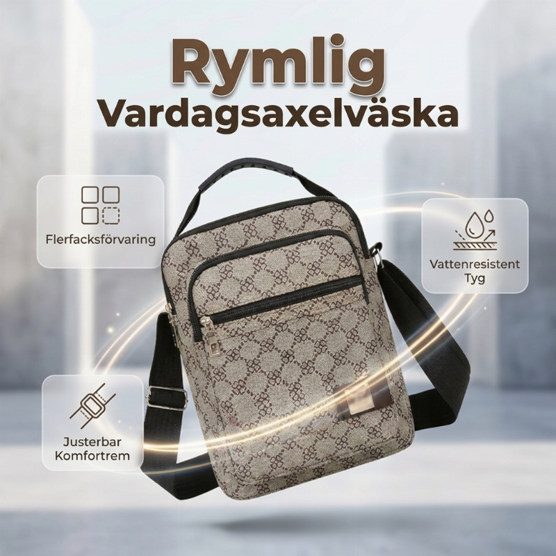 Slitstark resväska för män med stor kapacitet