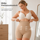 Kvinnors högmidjade vadderade shapewear-shorts med magkontroll