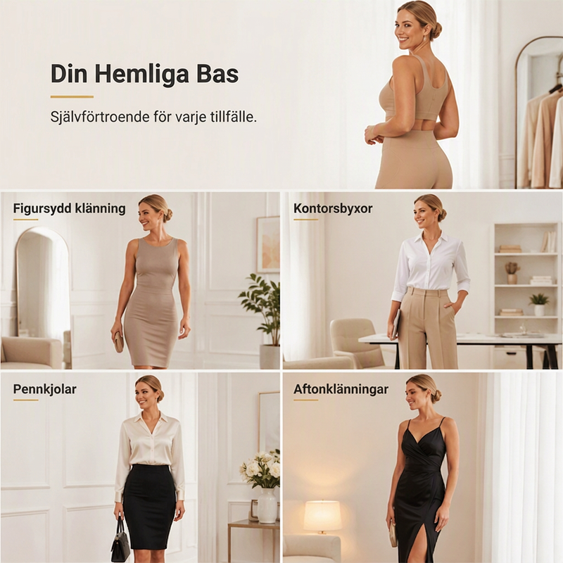 Kvinnors högmidjade vadderade shapewear-shorts med magkontroll