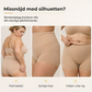 Kvinnors högmidjade vadderade shapewear-shorts med magkontroll