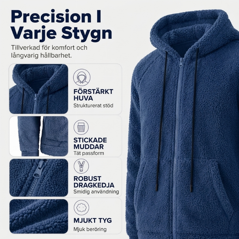 📢🎉50 % rabatt!!!🛍️✨Varm och mysig huvtröja för herrar inför vintern