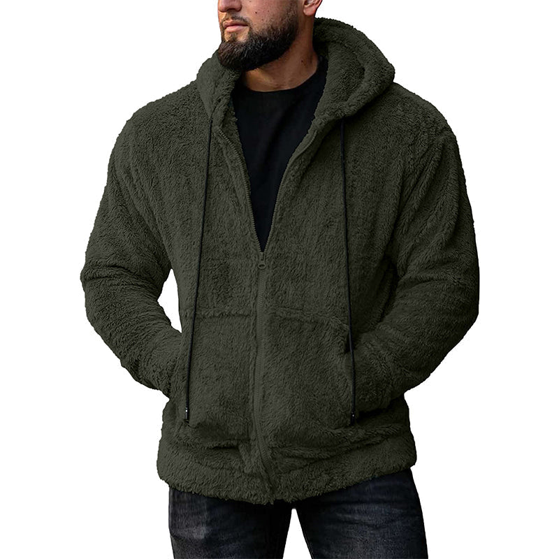 📢🎉50 % rabatt!!!🛍️✨Varm och mysig huvtröja för herrar inför vintern
