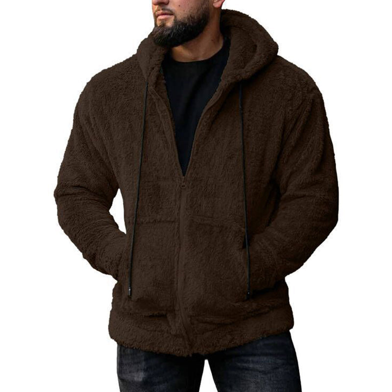 📢🎉50 % rabatt!!!🛍️✨Varm och mysig huvtröja för herrar inför vintern