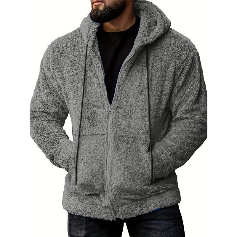 📢🎉50 % rabatt!!!🛍️✨Varm och mysig huvtröja för herrar inför vintern