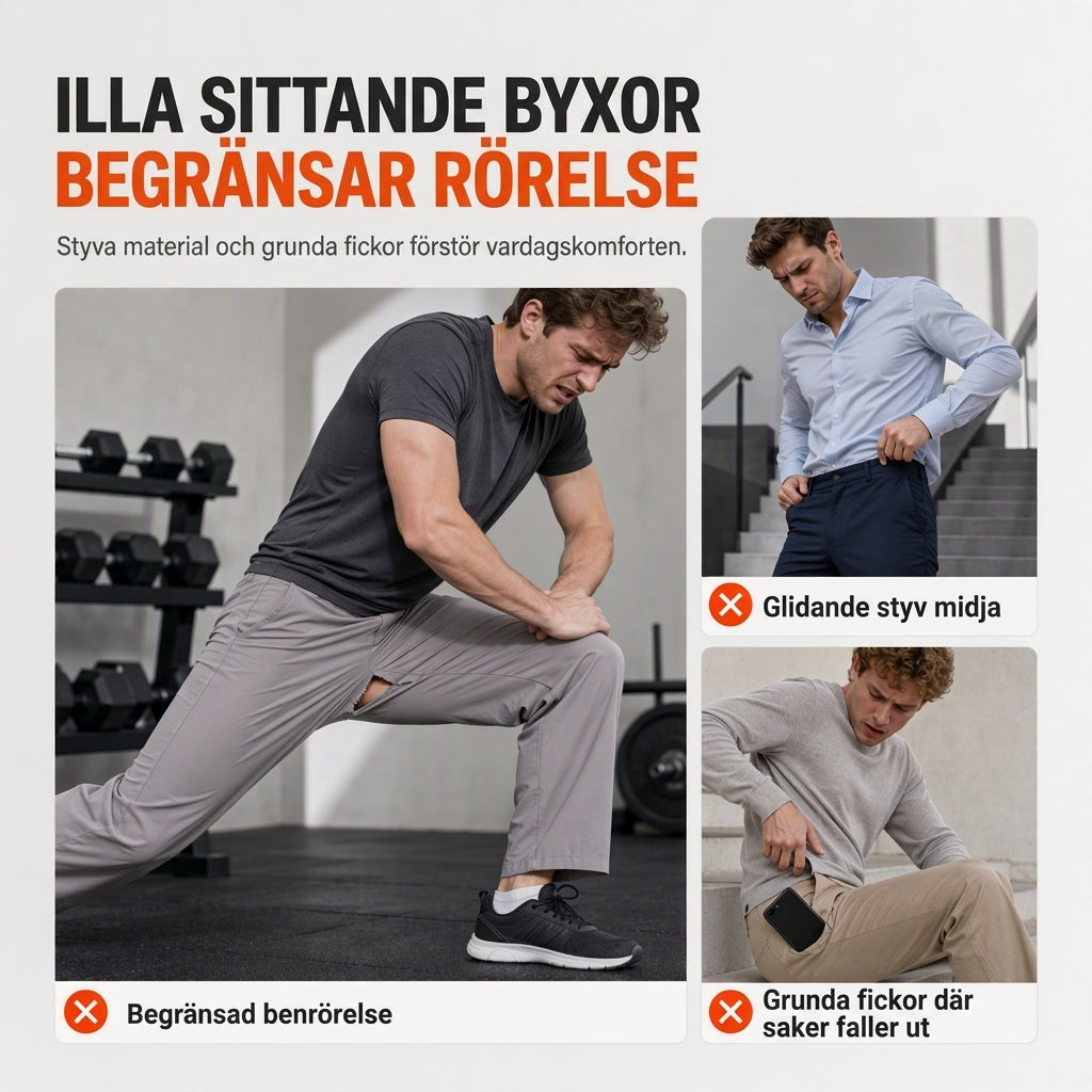 Damets lediga cargo-sweatbyxor, lös passform, snabbtorkande och andningsbara långbyxor med fickor