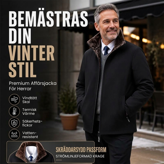 Spara 50% – Varm vardagsjacka för män, vinter
