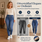 👖Damernas högmidjade skinny jeans med varmt foder