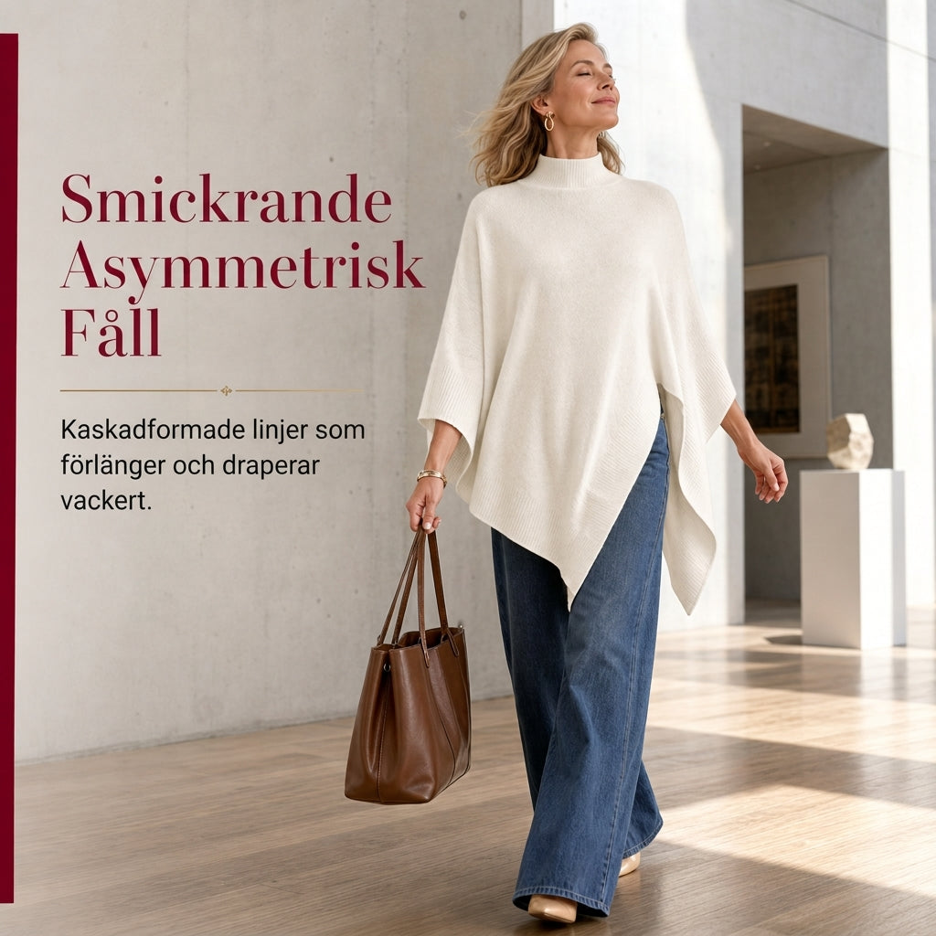 📦 Över 500 paket skickas varje dag – helt otroligt! Elegant, löst sittande stickad stola i enfärgat tyg för damer