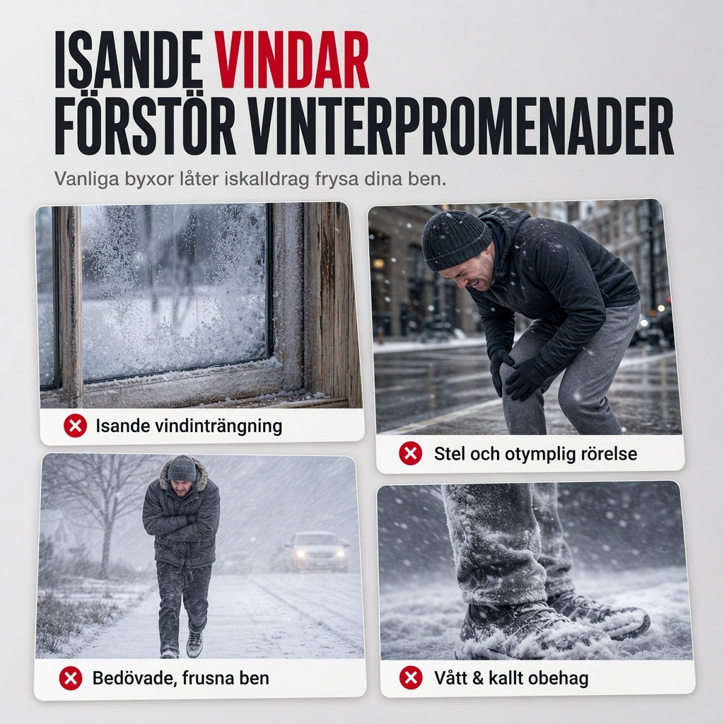 🔥 Vintererbjudande ❄️ Unisex-värmda, tjocka fleecebyxor – extra varma, mjuka och bekväma för kalla dagar 🧸